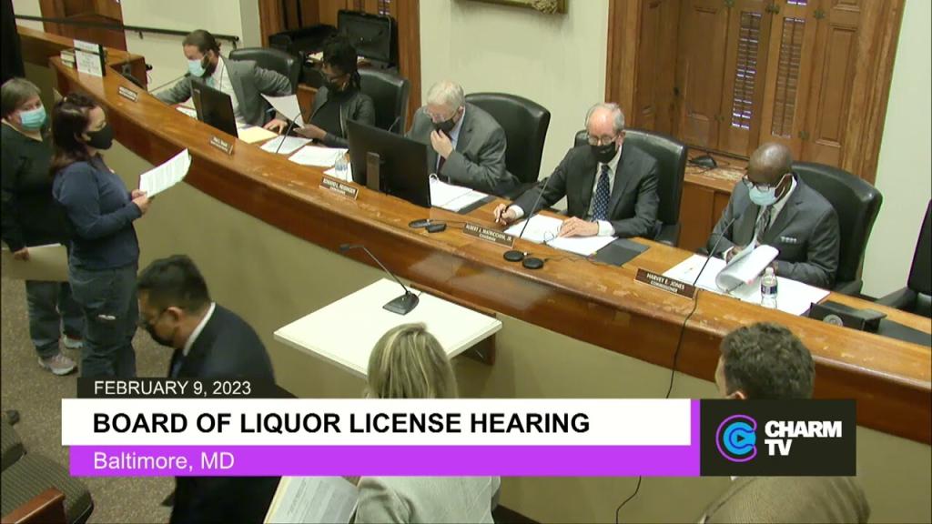 Board of Liquor License Hearing; February 9, 2023 CharmTv