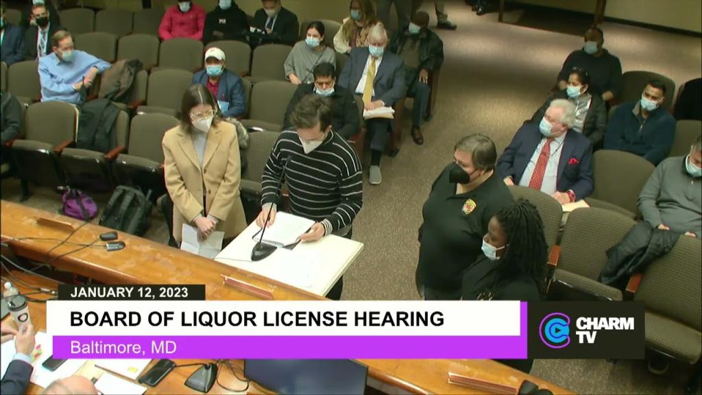 Board of Liquor License Hearing; January 12, 2023 CharmTv